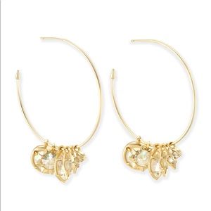 Kendra Scott Gold Alyssa Hoop Earrings